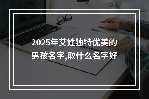 2025年艾姓独特优美的男孩名字,取什么名字好