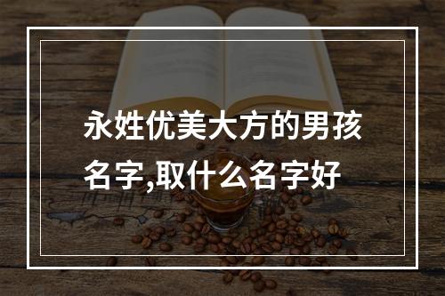 永姓优美大方的男孩名字,取什么名字好