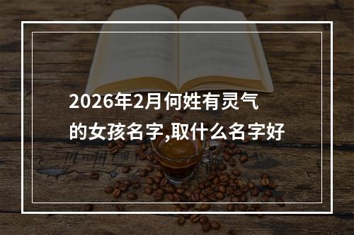2026年2月何姓有灵气的女孩名字,取什么名字好