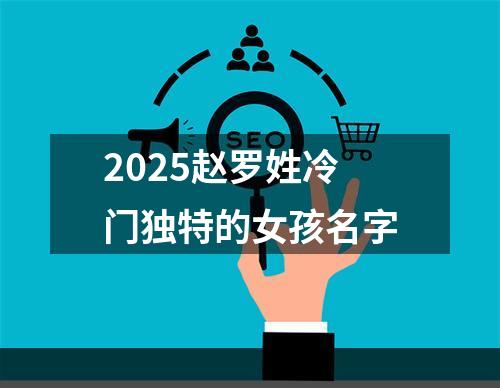2025赵罗姓冷门独特的女孩名字
