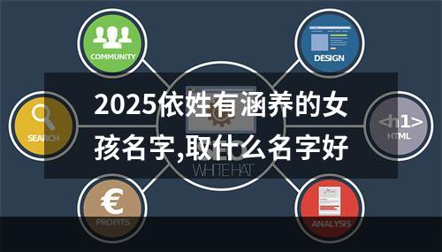 2025依姓有涵养的女孩名字,取什么名字好