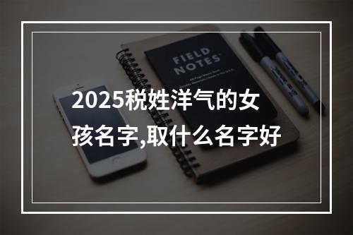2025税姓洋气的女孩名字,取什么名字好