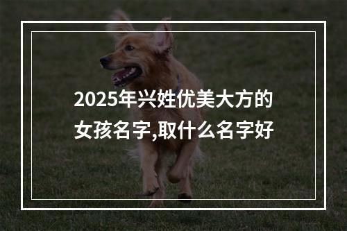2025年兴姓优美大方的女孩名字,取什么名字好
