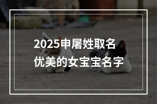 2025申屠姓取名优美的女宝宝名字