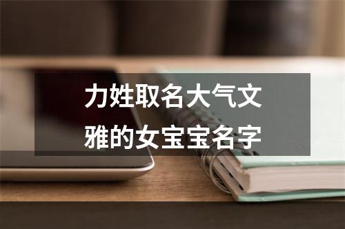 力姓取名大气文雅的女宝宝名字