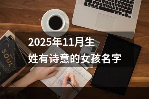 2025年11月生姓有诗意的女孩名字
