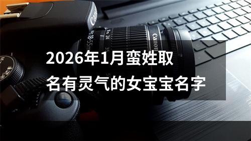 2026年1月蛮姓取名有灵气的女宝宝名字