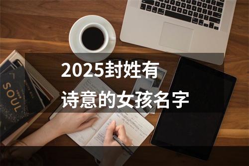 2025封姓有诗意的女孩名字