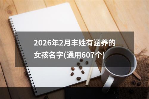 2026年2月丰姓有涵养的女孩名字(通用607个)