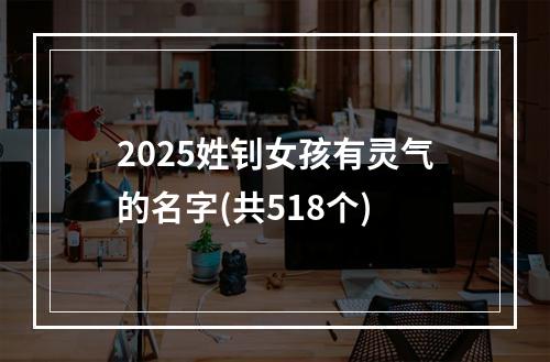 2025姓钊女孩有灵气的名字(共518个)