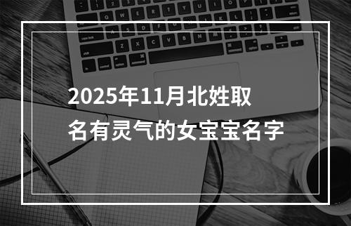 2025年11月北姓取名有灵气的女宝宝名字