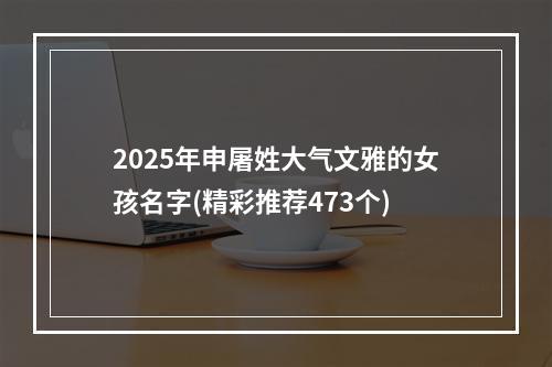 2025年申屠姓大气文雅的女孩名字(精彩推荐473个)