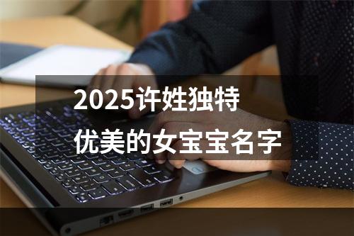 2025许姓独特优美的女宝宝名字