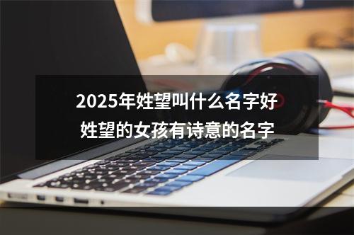 2025年姓望叫什么名字好 姓望的女孩有诗意的名字