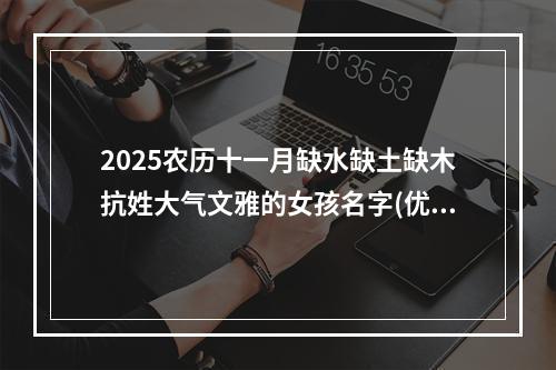 2025农历十一月缺水缺土缺木抗姓大气文雅的女孩名字(优选)