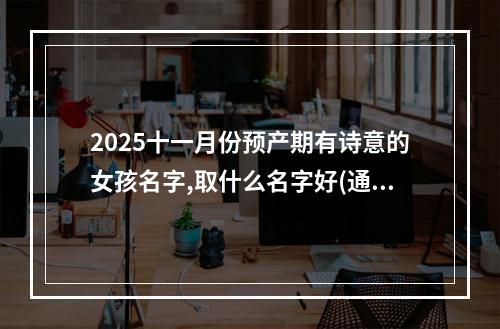 2025十一月份预产期有诗意的女孩名字,取什么名字好(通用)