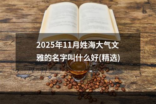 2025年11月姓海大气文雅的名字叫什么好(精选)
