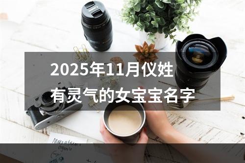 2025年11月仪姓有灵气的女宝宝名字