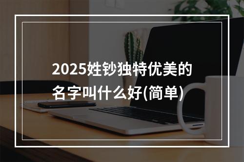 2025姓钞独特优美的名字叫什么好(简单)