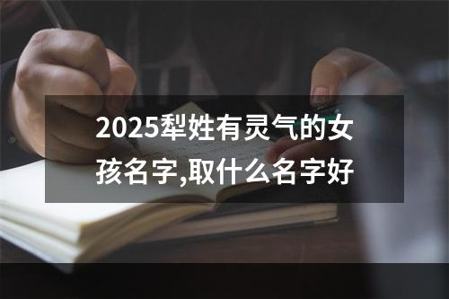 2025犁姓有灵气的女孩名字,取什么名字好