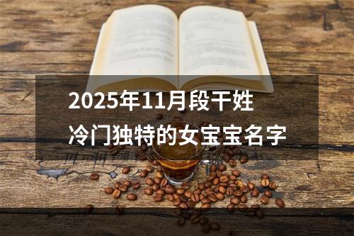 2025年11月段干姓冷门独特的女宝宝名字