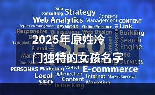 2025年原姓冷门独特的女孩名字