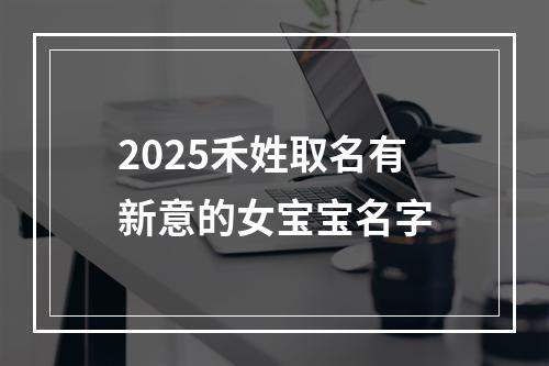 2025禾姓取名有新意的女宝宝名字