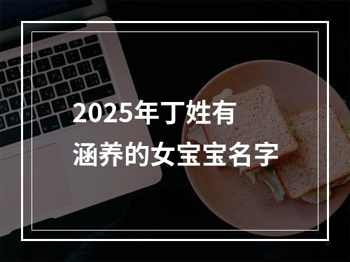 2025年丁姓有涵养的女宝宝名字