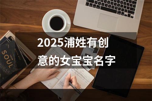 2025浦姓有创意的女宝宝名字