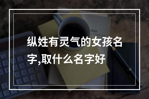 纵姓有灵气的女孩名字,取什么名字好
