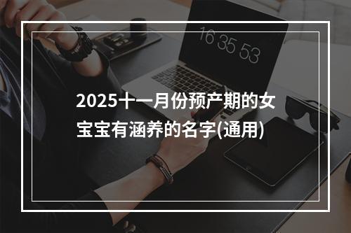 2025十一月份预产期的女宝宝有涵养的名字(通用)
