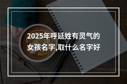 2025年呼延姓有灵气的女孩名字,取什么名字好