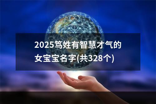 2025笃姓有智慧才气的女宝宝名字(共328个)