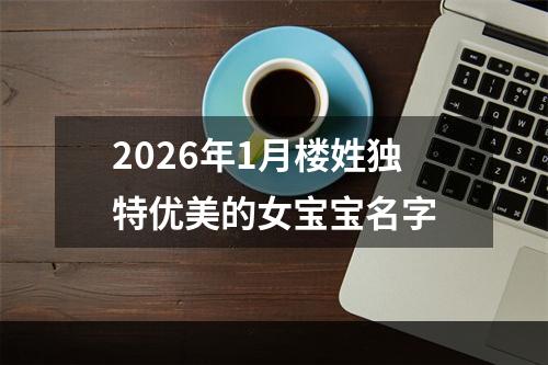 2026年1月楼姓独特优美的女宝宝名字