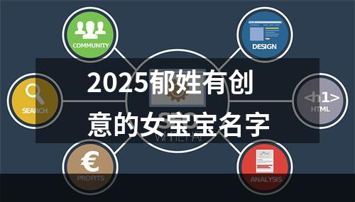 2025郁姓有创意的女宝宝名字