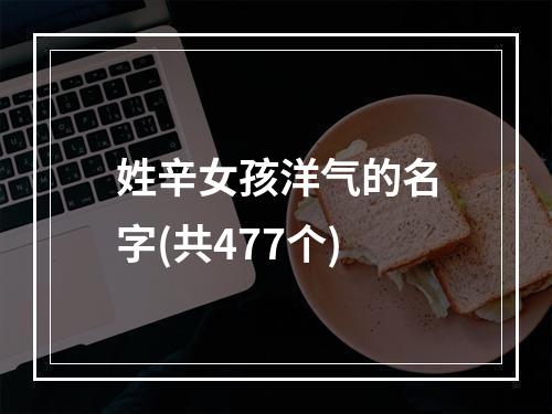 姓辛女孩洋气的名字(共477个)