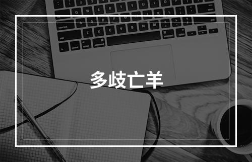 多歧亡羊