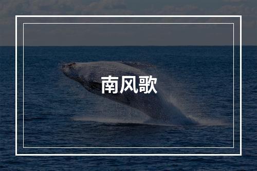 南风歌