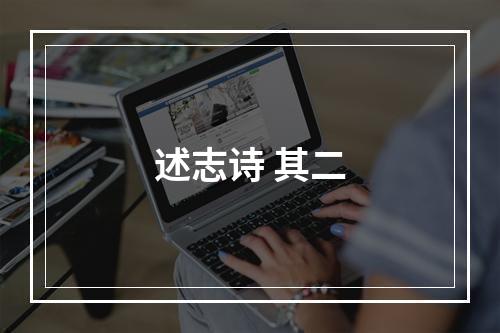 述志诗 其二