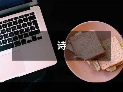 诗