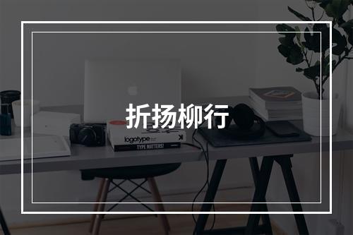 折扬柳行