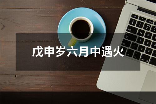 戊申岁六月中遇火