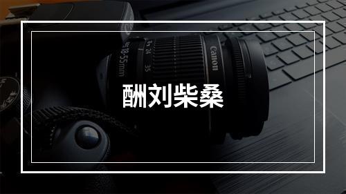 酬刘柴桑