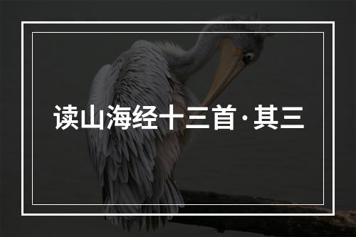 读山海经十三首·其三