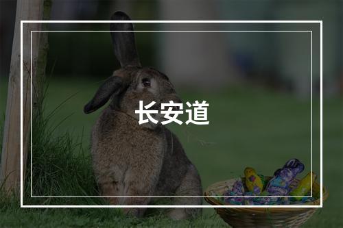 长安道