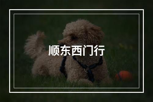 顺东西门行