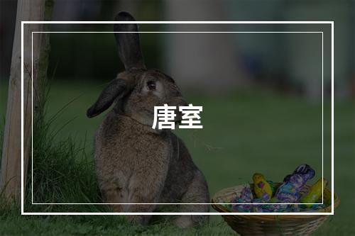 唐室