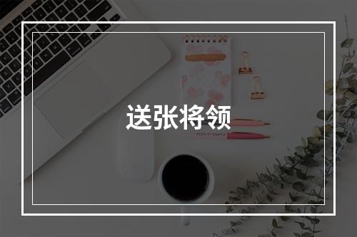 送张将领
