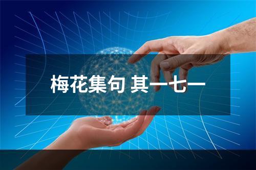 梅花集句 其一七一