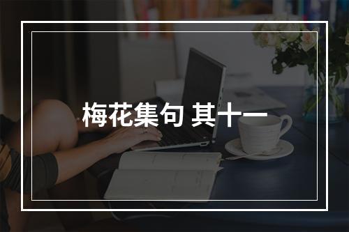 梅花集句 其十一